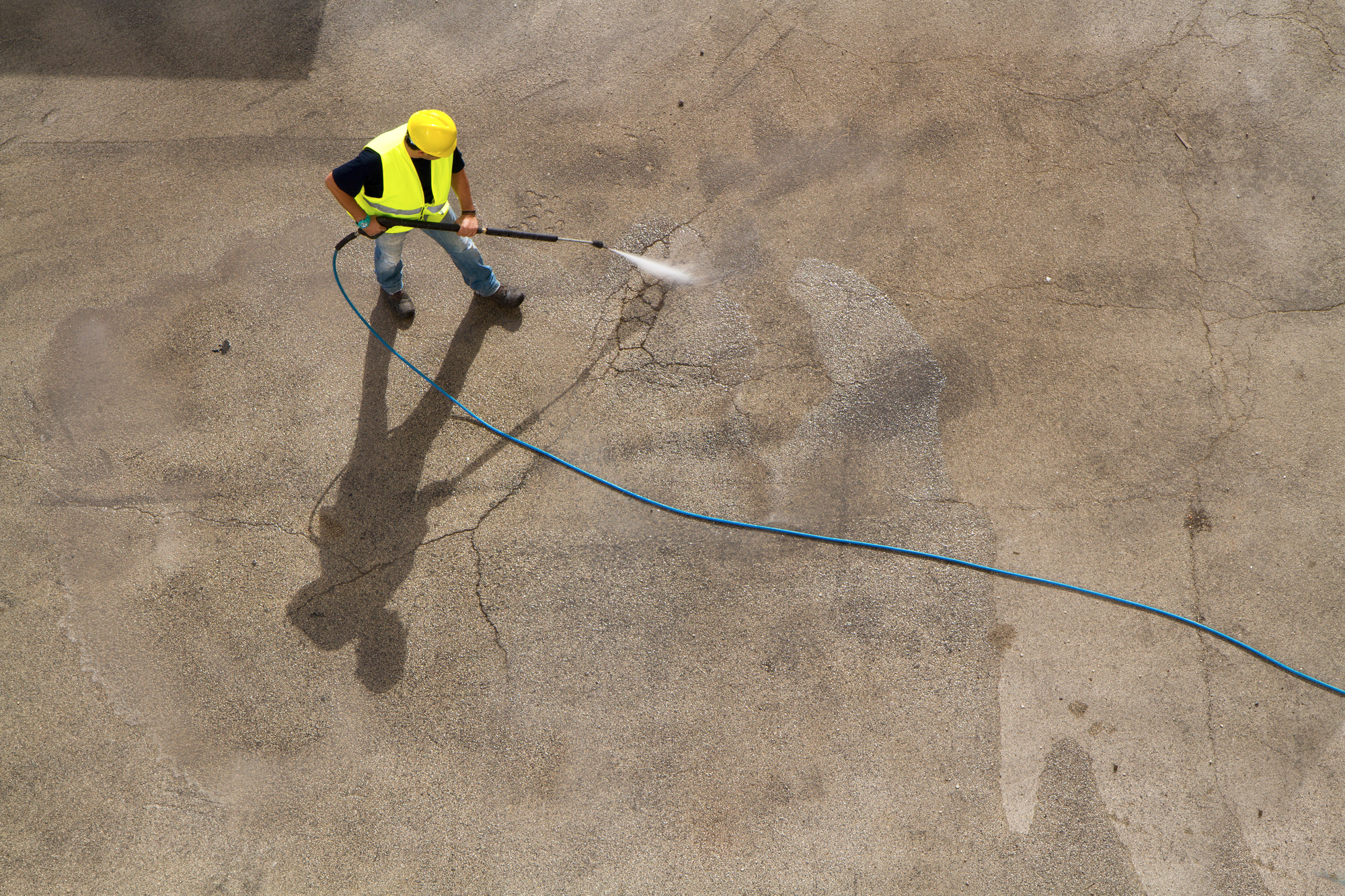 Pressure Washing Pavement